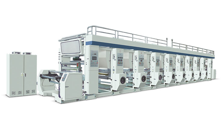 全自動高速電腦套色凹版印刷機